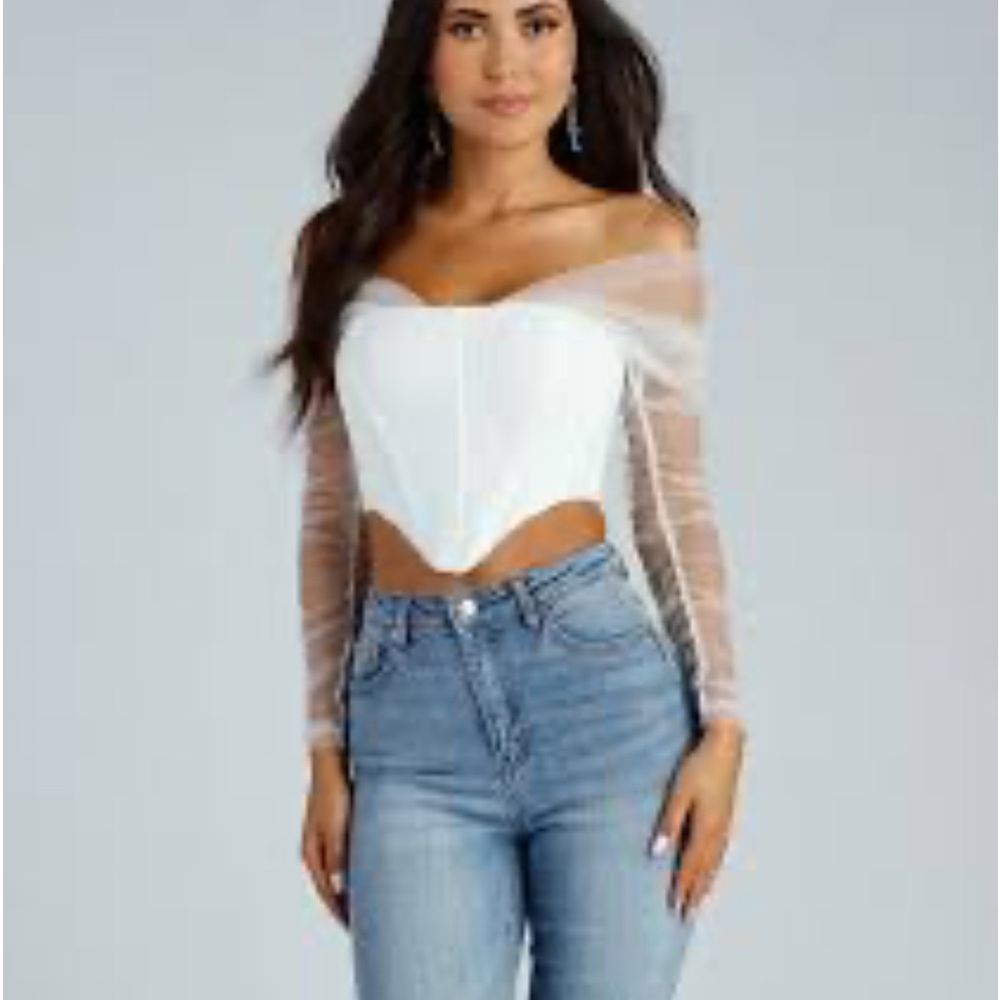 Chic Style Moment Cropped Corset Top